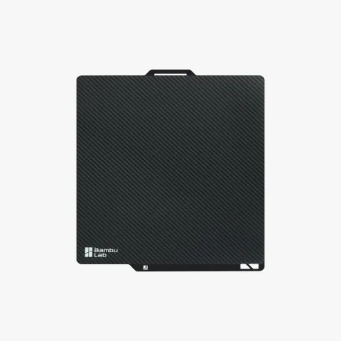 Bambu 3D Effect Plate carbon fiber pro A1