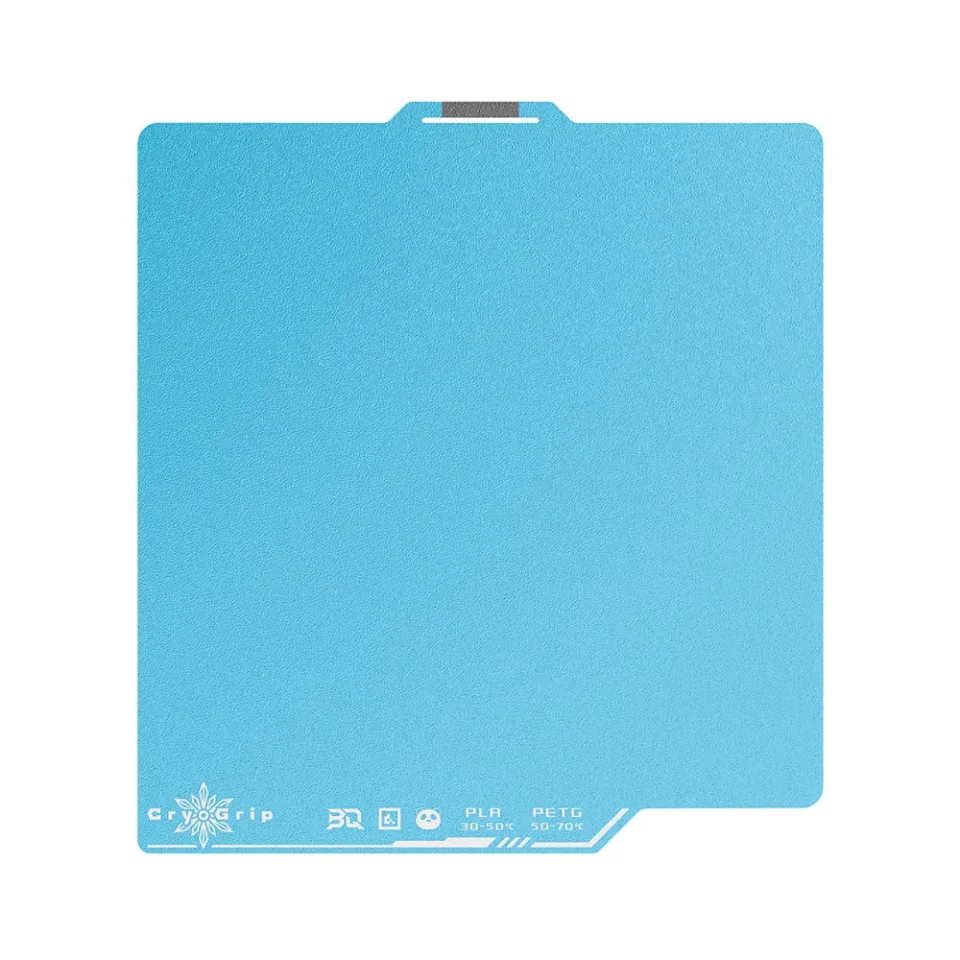 BIQU Panda Build Plate CryoGrip Pro Frostbite – Modrá, Bambu Lab X1/P1/P2/A1